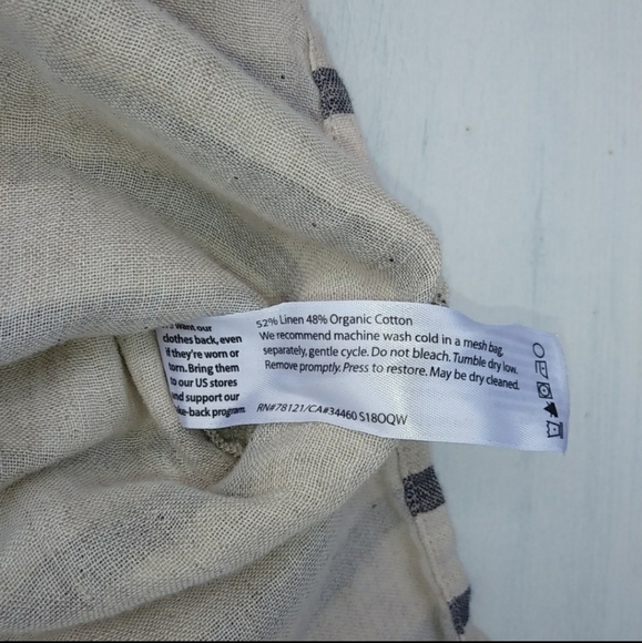 Eileen Fisher striped top - Picture 3 of 3